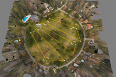 Dronero: Mapeo 3D Campos de Golf en Buenos Aires 