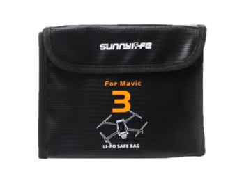 Venta: Bolsa ignifuga Sunnylife para 3 baterías para Series Mavic 3