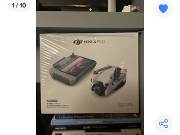 Vendendo: Drone Dji Mini 4 Pro, Control Rc(pantalla) Con 3 Baterías.