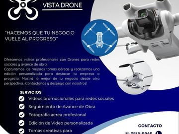 Dronero: VISTA DRONE Servicio de Drone Y Marketing